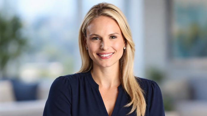 Portrait illustration of Katie George